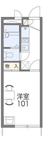 レオパレスシャルマンの物件間取画像